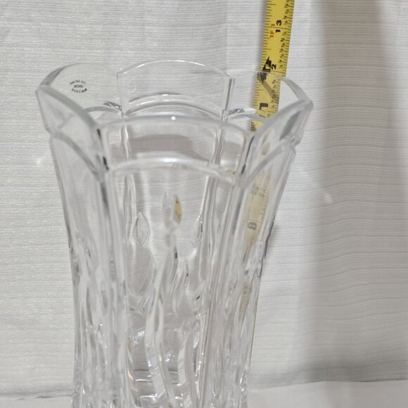 PartyLite Signature Hurricane Candleholder 11.75" taper pillar crystal vtg - Picture 10 of 10